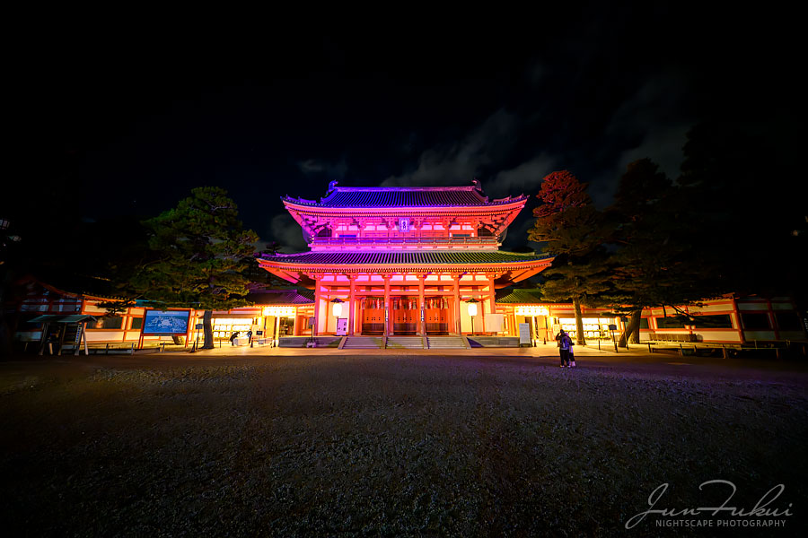 平安神宮 ナイトスケープ