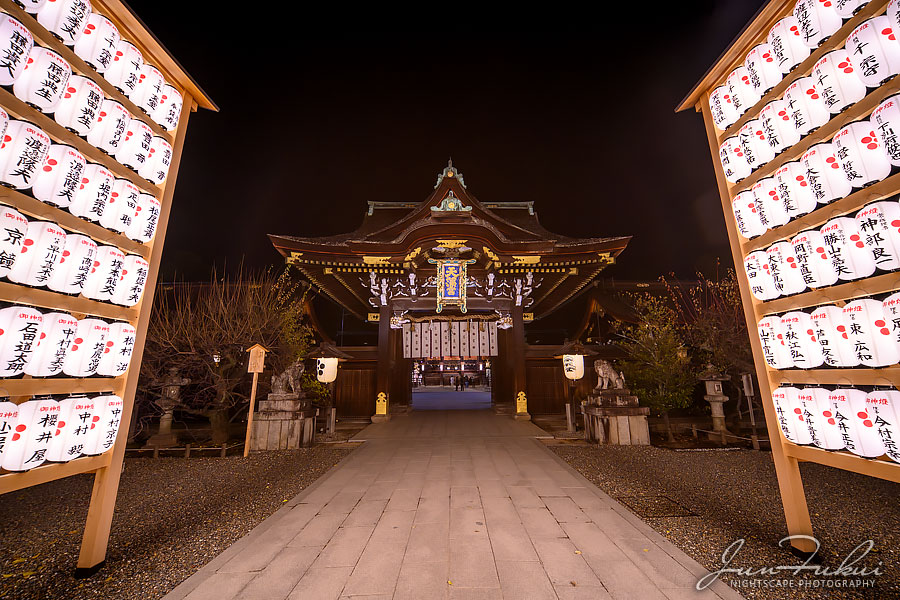 北野天満宮 ナイトスケープ