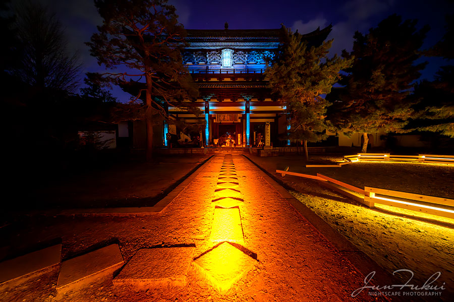 萬福寺 ナイトスケープ