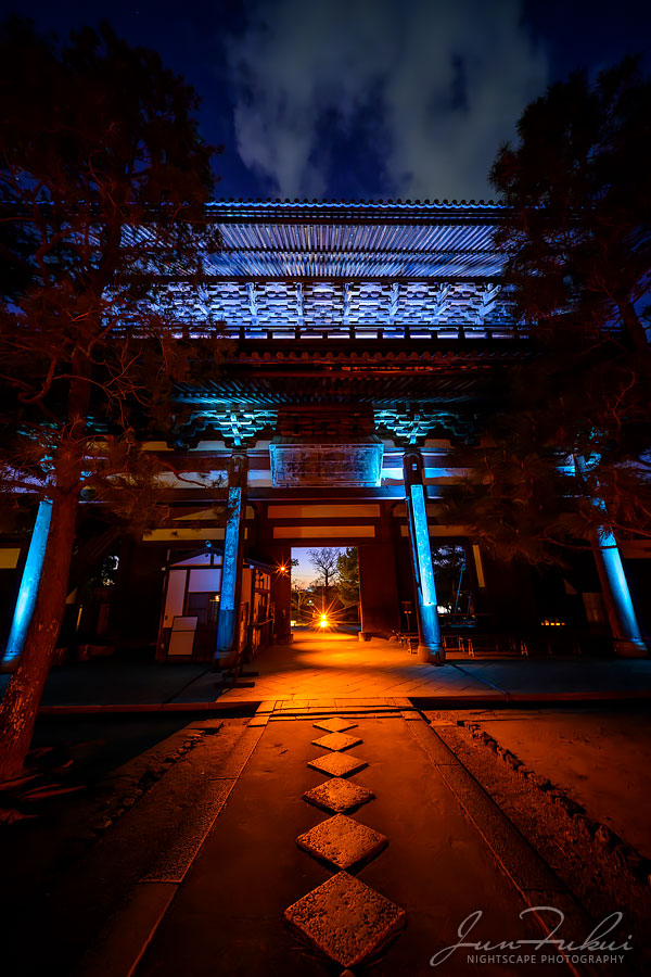 萬福寺 ナイトスケープ