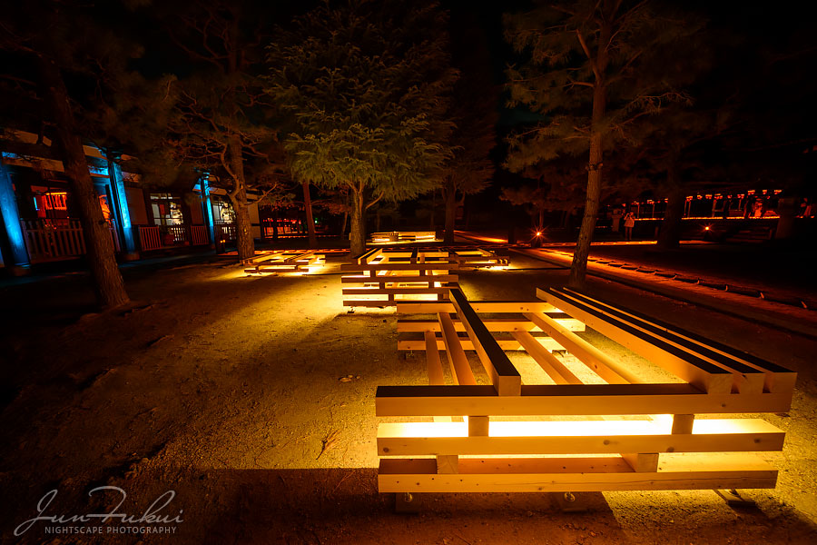 萬福寺 ナイトスケープ
