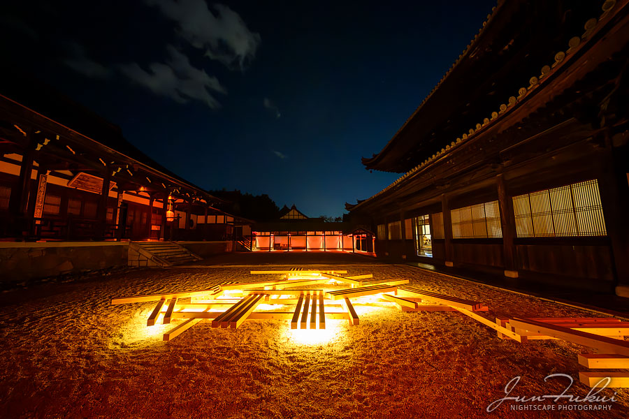 萬福寺 ナイトスケープ