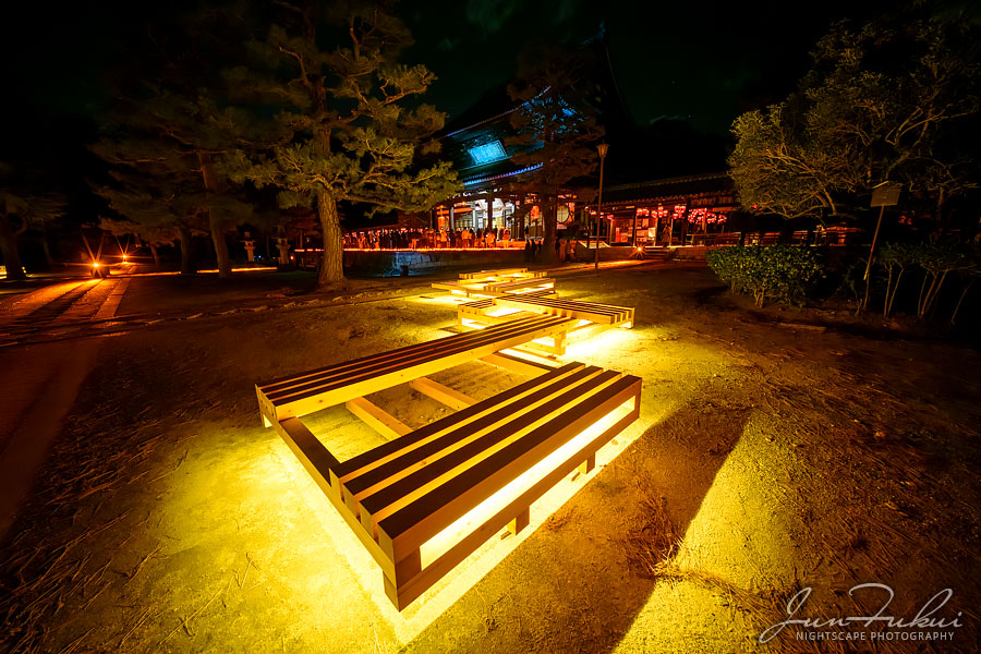 萬福寺 ナイトスケープ