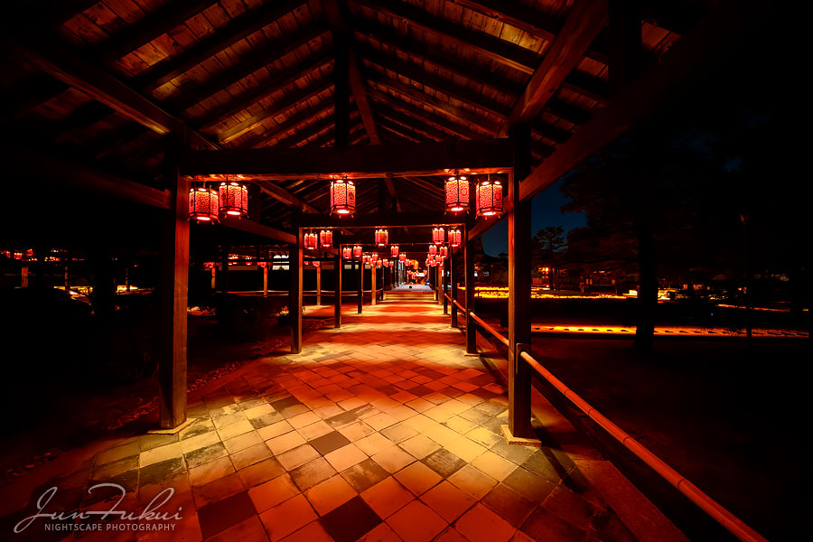 萬福寺 ナイトスケープ
