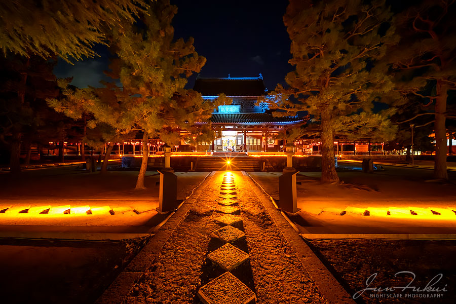 萬福寺 ナイトスケープ