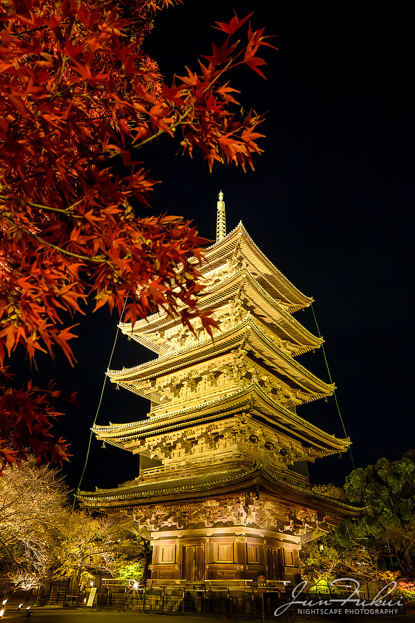 東寺 ナイトスケープ