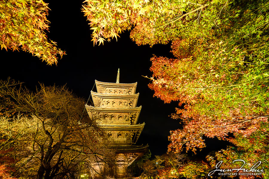 東寺 ナイトスケープ