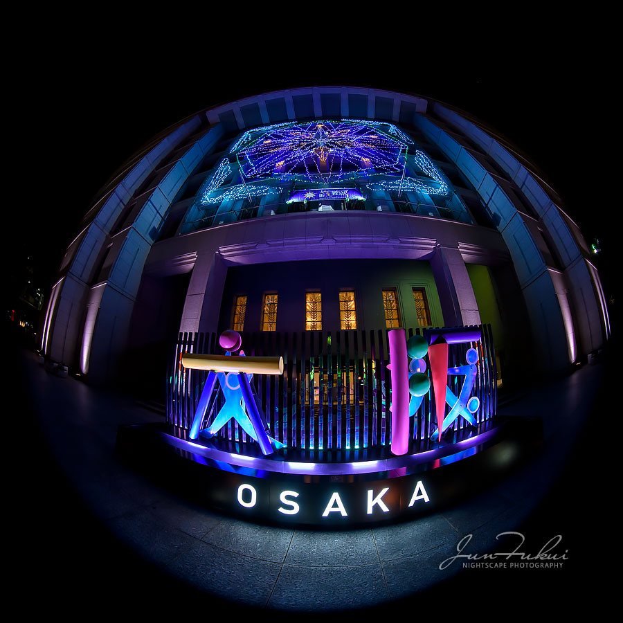OSAKA光のルネサンス イルミネーション